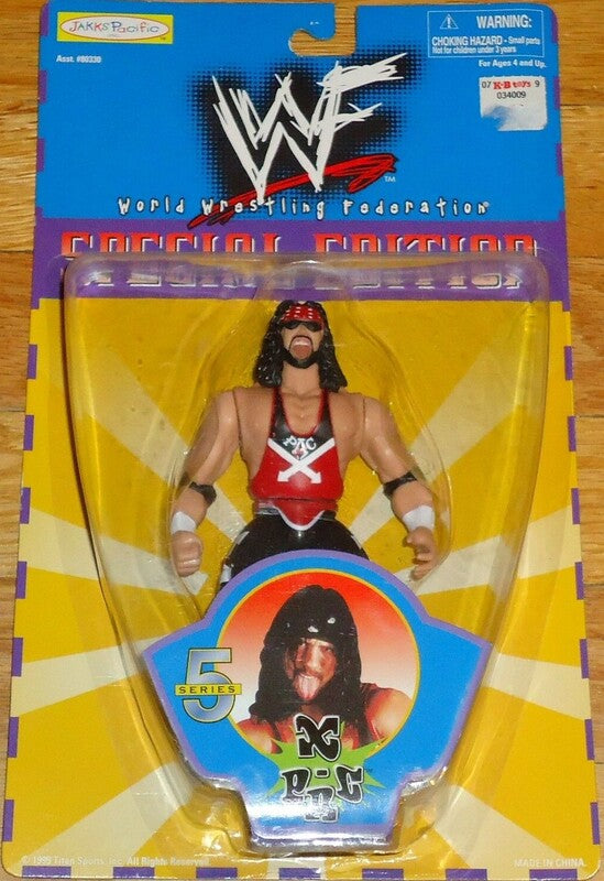 1999 WWF Jakks Pacific Special Edition Series 5 X-Pac [Exclusive ...