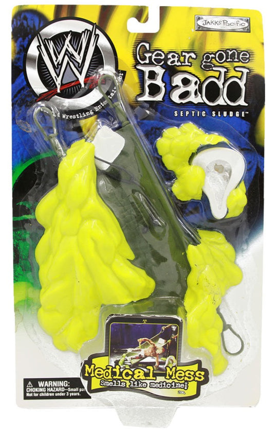 2002 WWE Jakks Pacific Septic Sludge Series 2 "Gear Gone Badd" Medical Mess