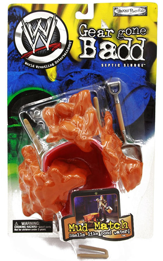 2002 WWE Jakks Pacific Septic Sludge Series 2 "Gear Gone Badd" Mud Match