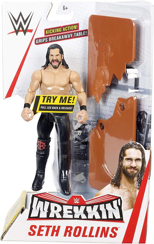 2019 WWE Mattel Wrekkin' Seth Rollins