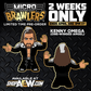 2023 AEW Pro Wrestling Tees Micro Brawlers Limited Edition Kenny Omega [One-Winged Angel]