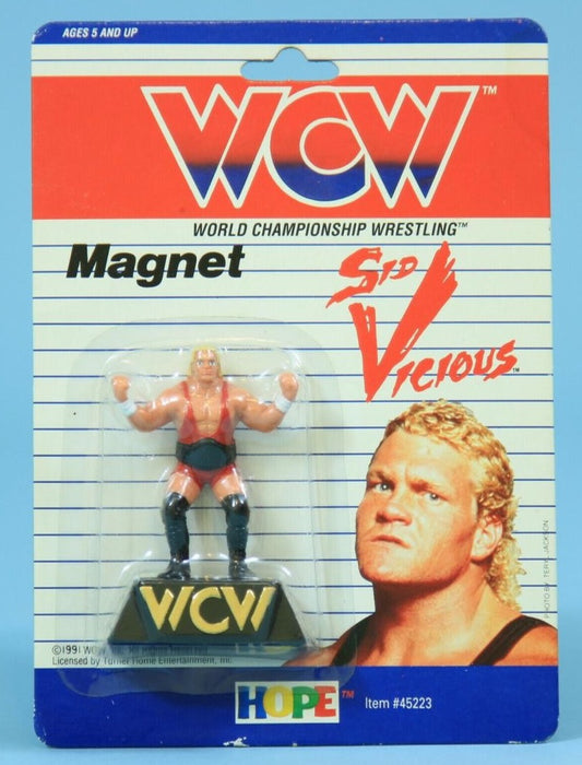 1991 WCW Hope Industries Inc. Sid Vicious Magnet