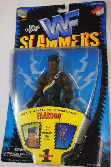 1998 WWF Jakks Pacific Slammers Series 1 Faarooq
