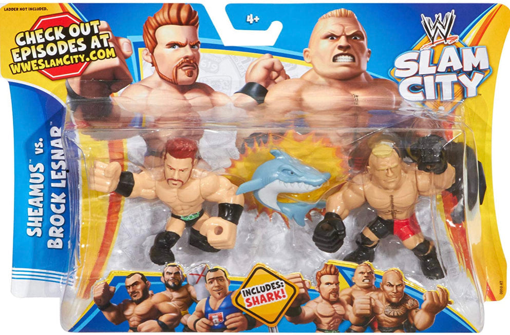 2014 WWE Mattel Slam City Multipack: Sheamus vs. Brock Lesnar