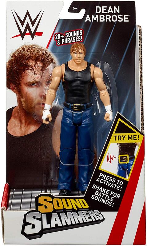 2018 WWE Mattel Sound Slammers Series 1 Dean Ambrose