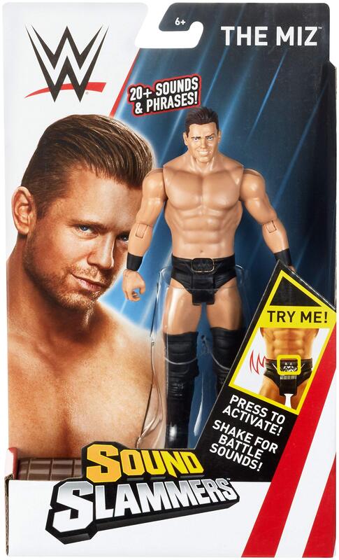 2018 WWE Mattel Sound Slammers Series 2 The Miz