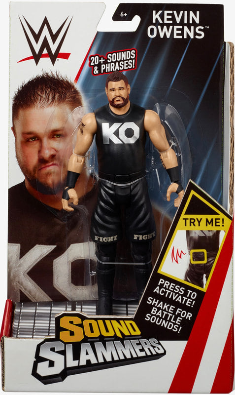 2018 WWE Mattel Sound Slammers Series 1 Kevin Owens