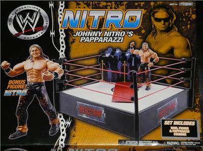 WWE Jakks Pacific Johnny Nitro's Papparazzi [With Johnny Nitro]