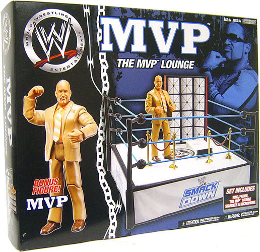 2008 WWE Jakks Pacific The MVP Lounge [With MVP]