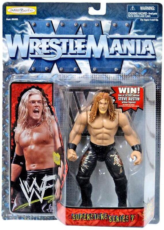 1999 WWF Jakks Pacific Superstars Series 7 Edge – Wrestling Figure