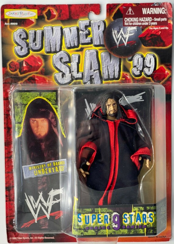 1999 WWF Jakks Pacific Superstars Series 9 "Ministry of Darkness" Undertaker