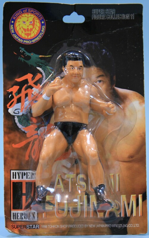 1998 NJPW CharaPro Super Star Figure Collection Series 11 Tatsumi Fujinami