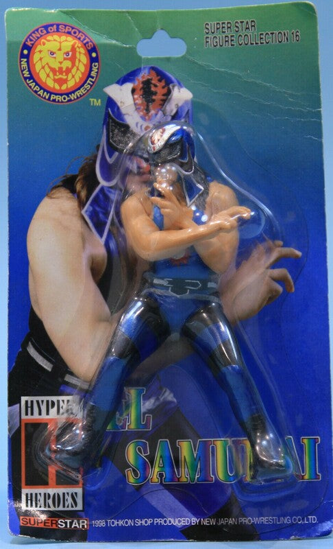 1998 NJPW CharaPro Super Star Figure Collection Series 16 El Samurai