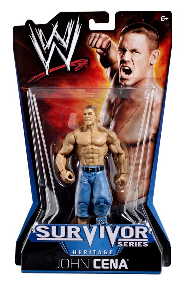 2011 WWE Mattel Basic Survivor Series Heritage 2 John Cena