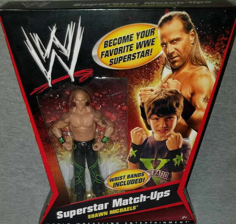 2010 WWE Mattel Basic Superstar Match-Ups Series 1 Shawn Michaels