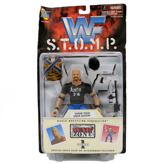 1998 WWF Jakks Pacific S.T.O.M.P. Series 1 Stone Cold Steve Austin