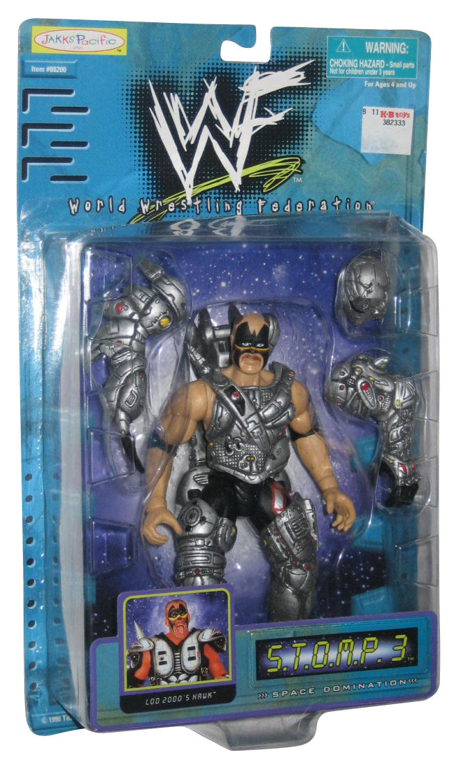 1998 WWF Jakks Pacific S.T.O.M.P. Series 3 LOD 2000 Hawk