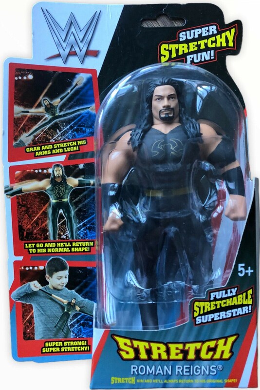 2019 WWE Character Options Mini Stretch Wrestlers Series 1 Roman Reigns [Exclusive]