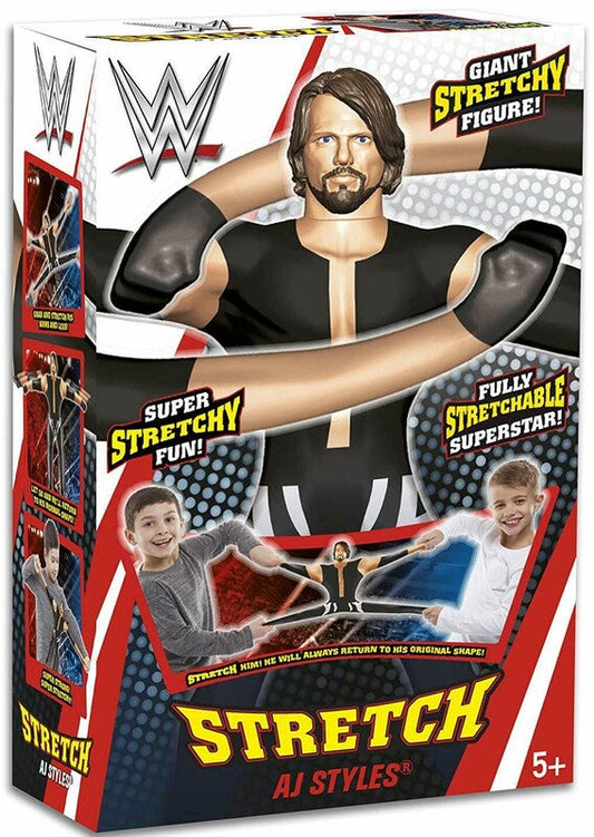 2019 WWE Character Options Full Size Stretch Wrestlers Stretch AJ Styles [With Black Tights, Exclusive]