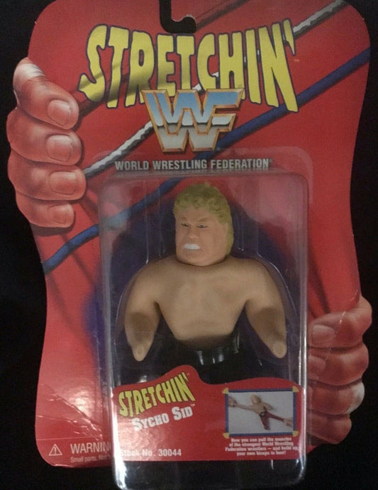 1997 WWF Playmates Toys Stretchin' Sycho Sid