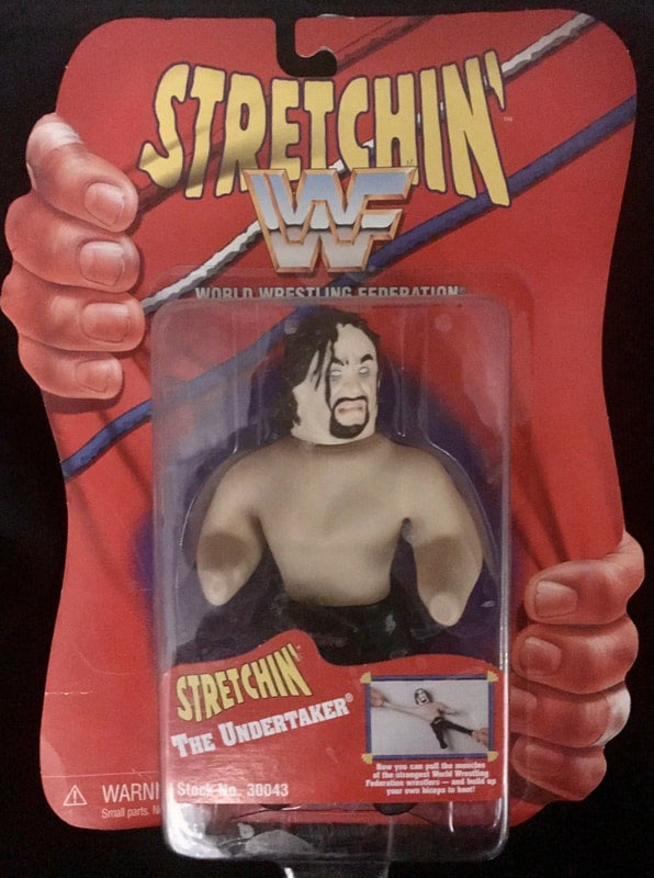 1997 WWF Playmates Toys Stretchin' The Undertaker – Wrestling Figure ...