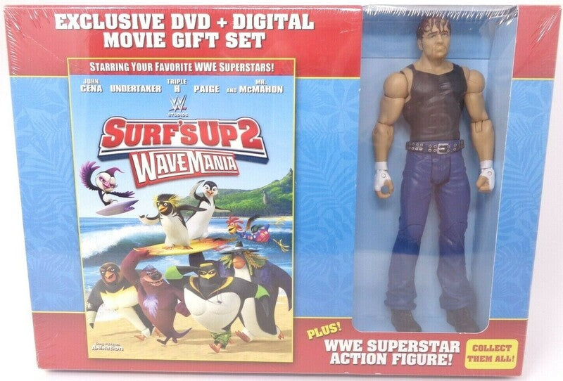 2016 WWE Mattel Surf's Up 2: Wavemania Walmart Exclusive DVD Gift Set Dean Ambrose [With Black Tank]