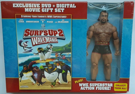2016 WWE Mattel Surf's Up 2: Wavemania Walmart Exclusive DVD Gift Set Rusev [Basic Series 54]