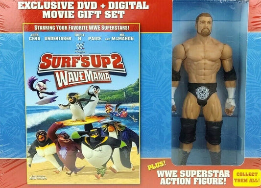 2016 WWE Mattel Surf's Up 2: Wavemania Walmart Exclusive DVD Gift Set Triple H [Basic Series 45]
