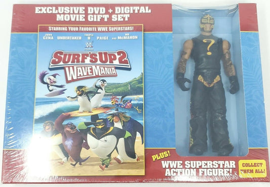 2016 WWE Mattel Surf's Up 2: Wavemania Walmart Exclusive DVD Gift Set Rey Mysterio [Basic Series 40]