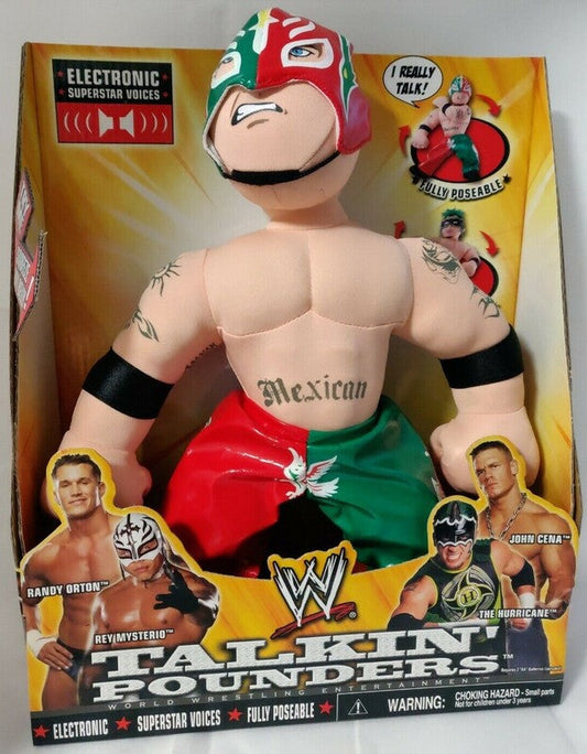 2004 WWE Jakks Pacific Talkin' Pounders Rey Mysterio