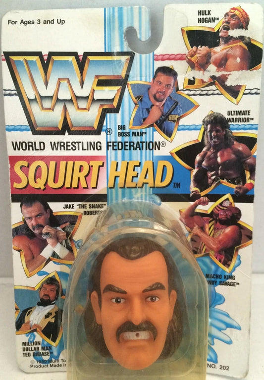 1990 WWF Multi Toys Squirt Heads Jake "The Snake" Roberts