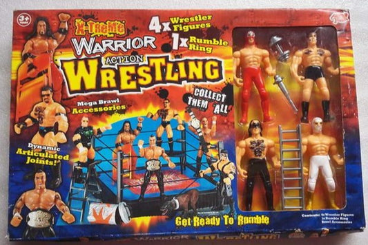 Gosh International X-Treme Warrior Action Wrestling Playset