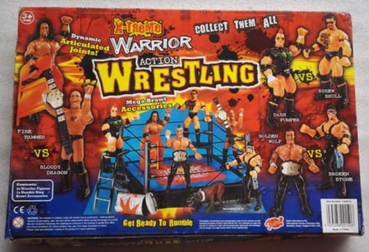 Gosh International X-Treme Warrior Action Wrestling Playset