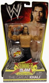 2011 WWE Mattel Basic SummerSlam Heritage Series 1 The Great Khali [Chase]
