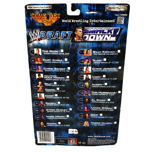 2002 WWE Jakks Pacific SmackDown! Draft Titantron Live The Hurricane