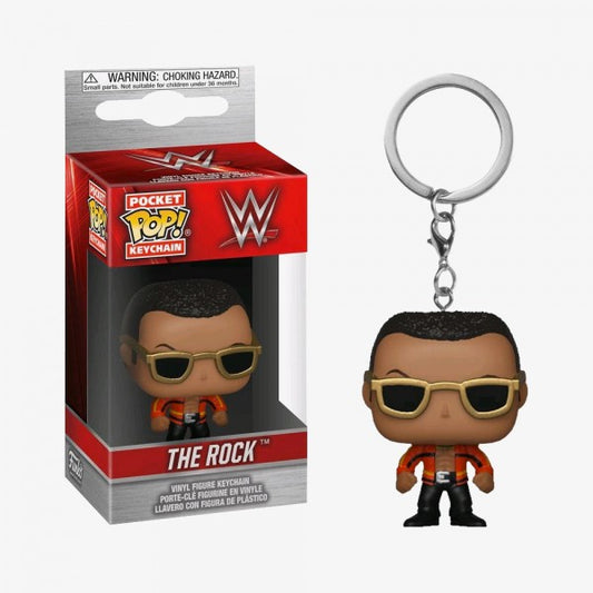 2018 WWE Funko Pocket POP! Keychain The Rock