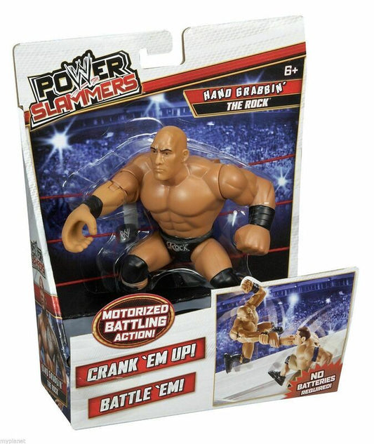 2013 WWE Mattel Power Slammers Series 3 Hand Grabbin' The Rock