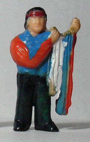 1973 Titanes en el Ring Felfort Jack Chocolates Series 1 Gitano Ivanoff