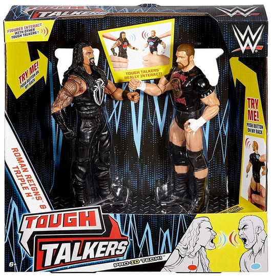 2018 WWE Mattel Tough Talkers Series 2 Roman Reigns & Triple H