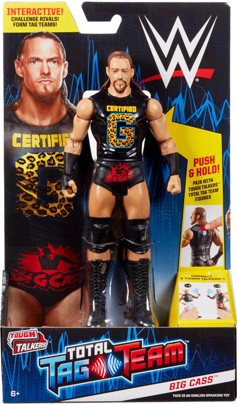 2018 WWE Mattel Tough Talkers: Total Tag Team Series 1 Big Cass