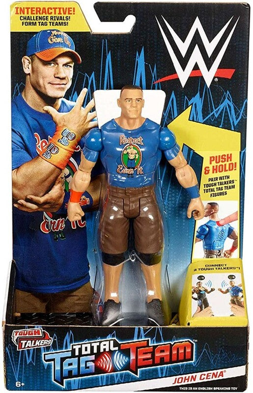 2018 WWE Mattel Tough Talkers: Total Tag Team Series 1 John Cena