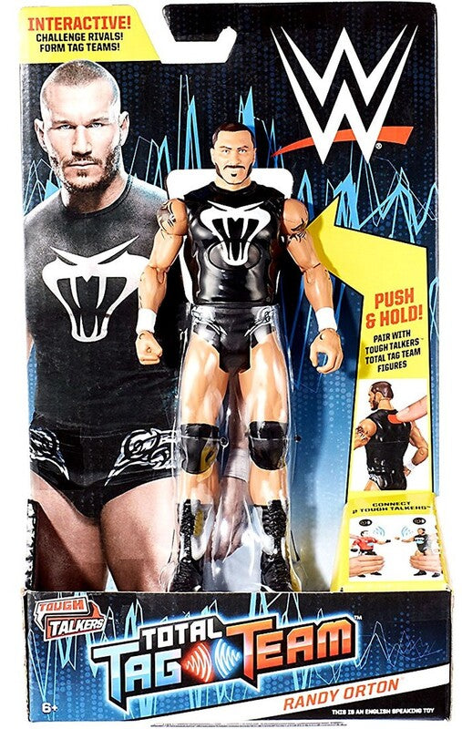 2018 WWE Mattel Tough Talkers: Total Tag Team Series 1 Randy Orton