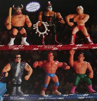 Unreleased WWF Hasbro Berzeker & Tatanka