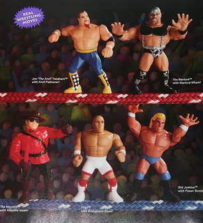 Unreleased WWF Hasbro The Mountie & Virgil