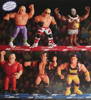 Unreleased WWF Hasbro Owen Hart, Shawn Michaels & Razor Ramon