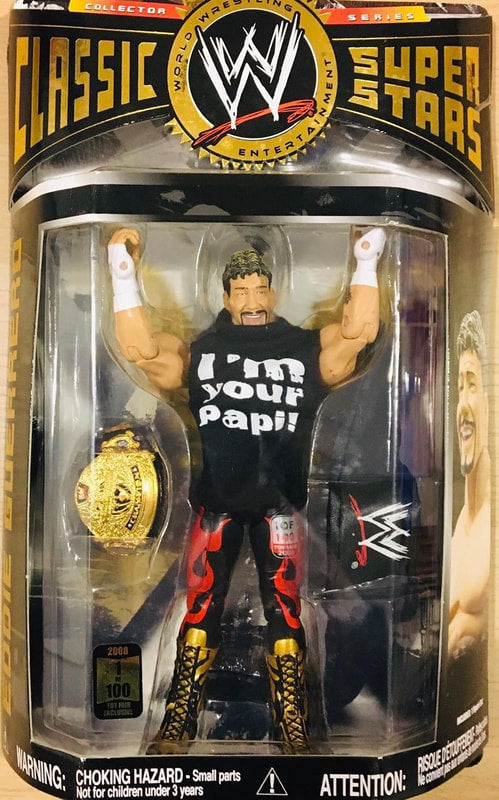 2008 WWE Jakks Pacific Classic Superstars New York Toy Fair Exclusive Eddie Guerrero