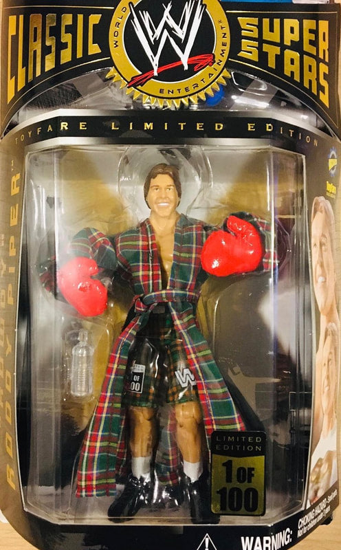 2005 WWE Jakks Pacific Classic Superstars ToyFare Exclusive Rowdy Roddy Piper