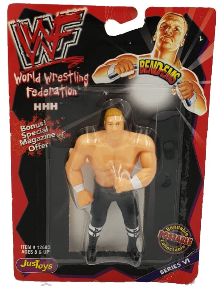 1997 WWF Just Toys Bend-Ems Series 6 HHH