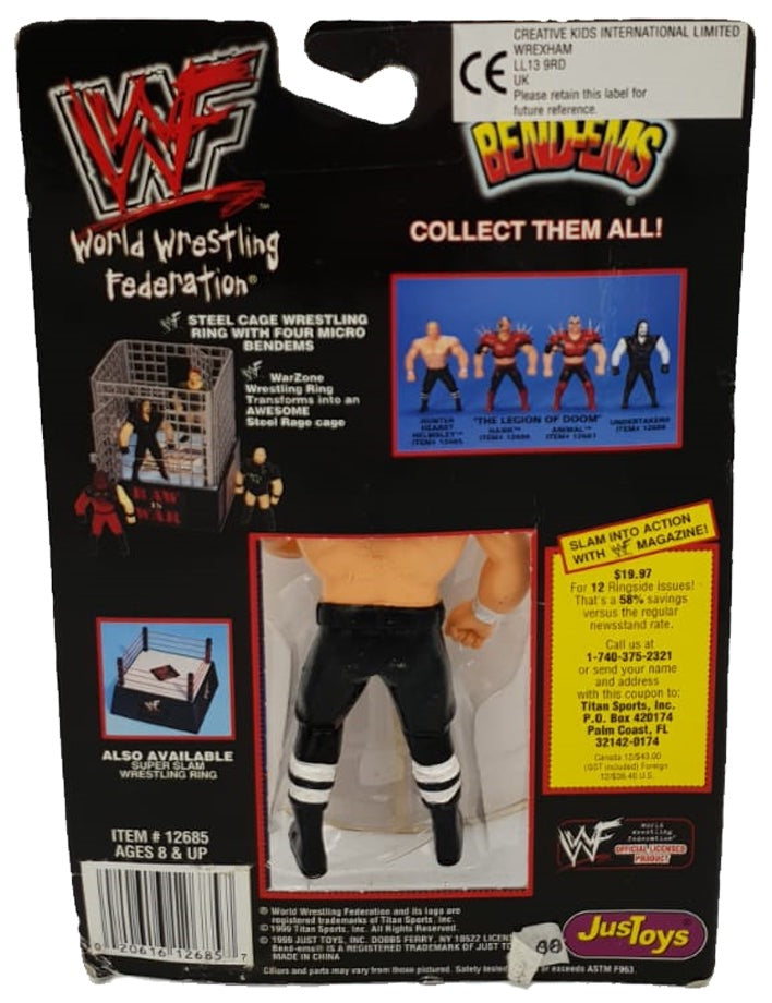 1997 WWF Just Toys Bend-Ems Series 6 HHH