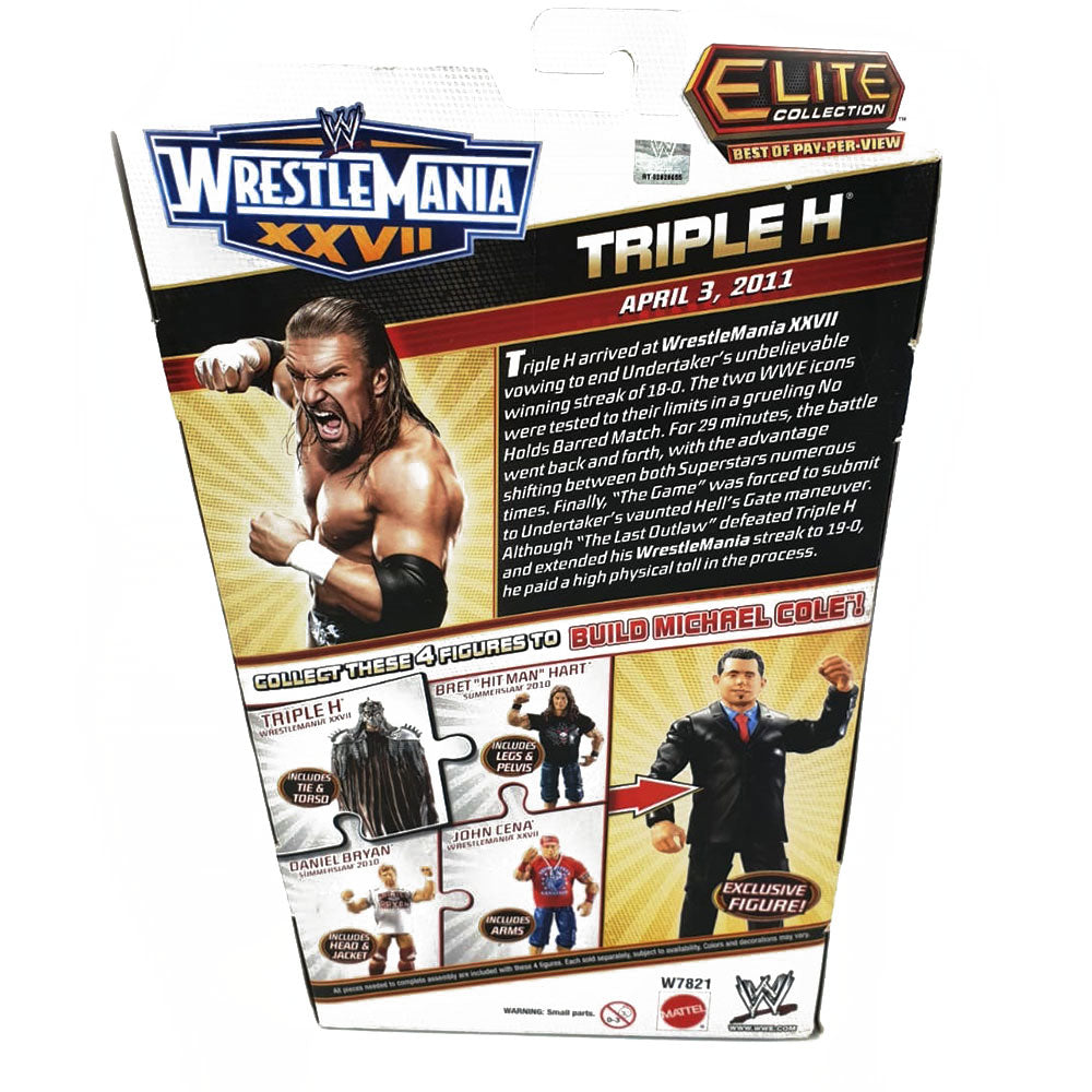 2012 WWE Mattel Elite Collection Best of Pay-Per-View: 2011 Triple H [Exclusive]